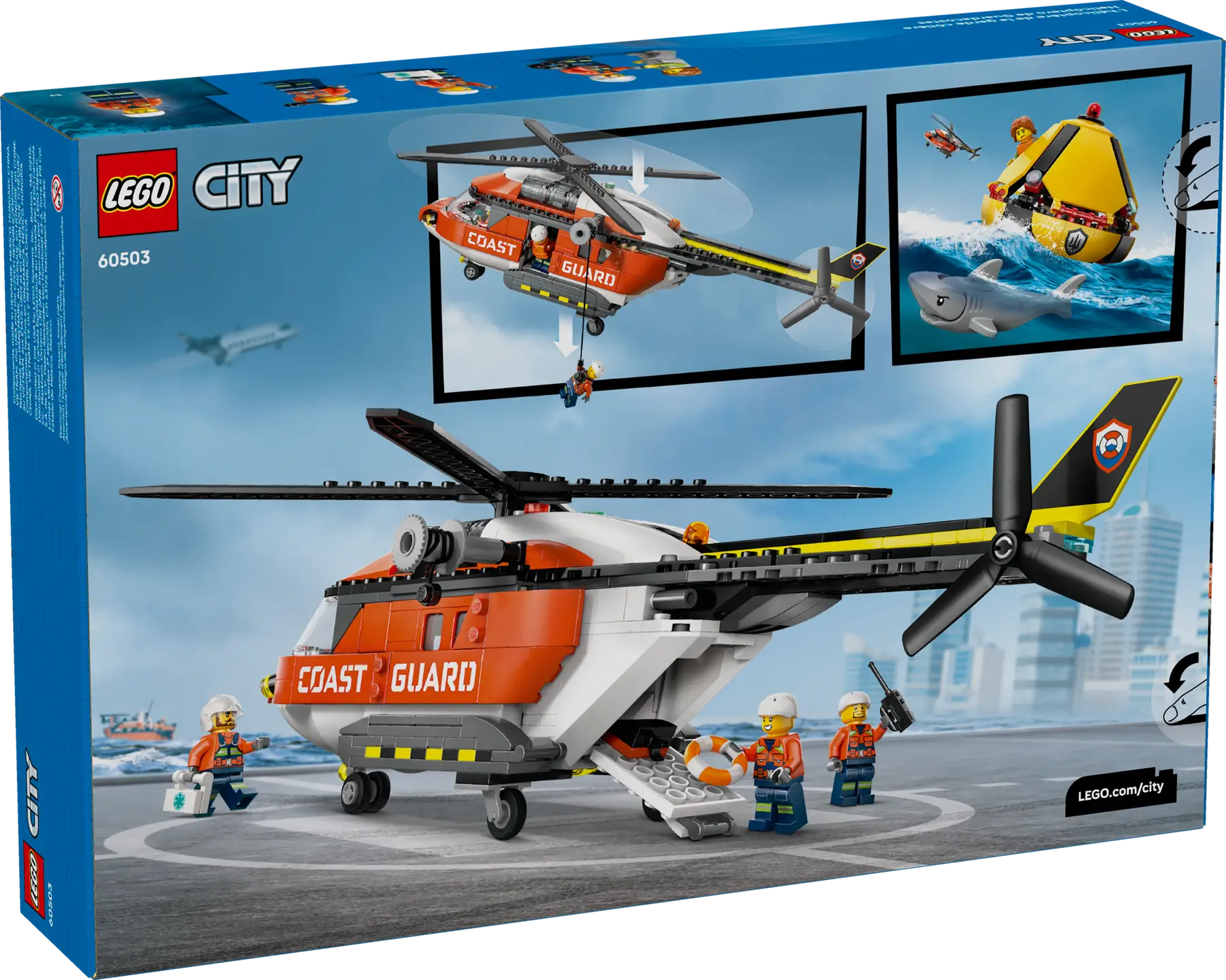 Lego Coast Guard Helicopter  (60503)