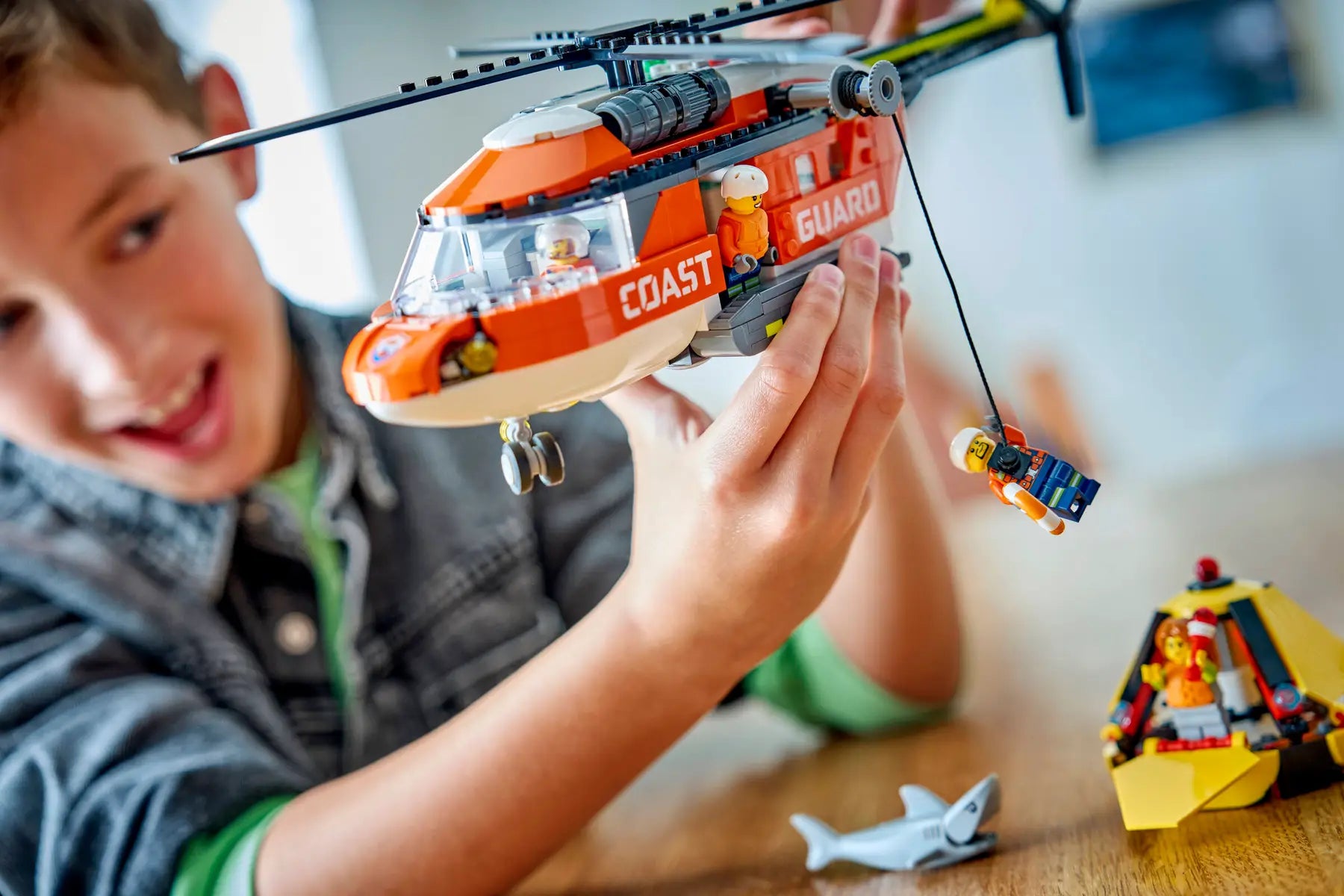 Lego Coast Guard Helicopter  (60503)
