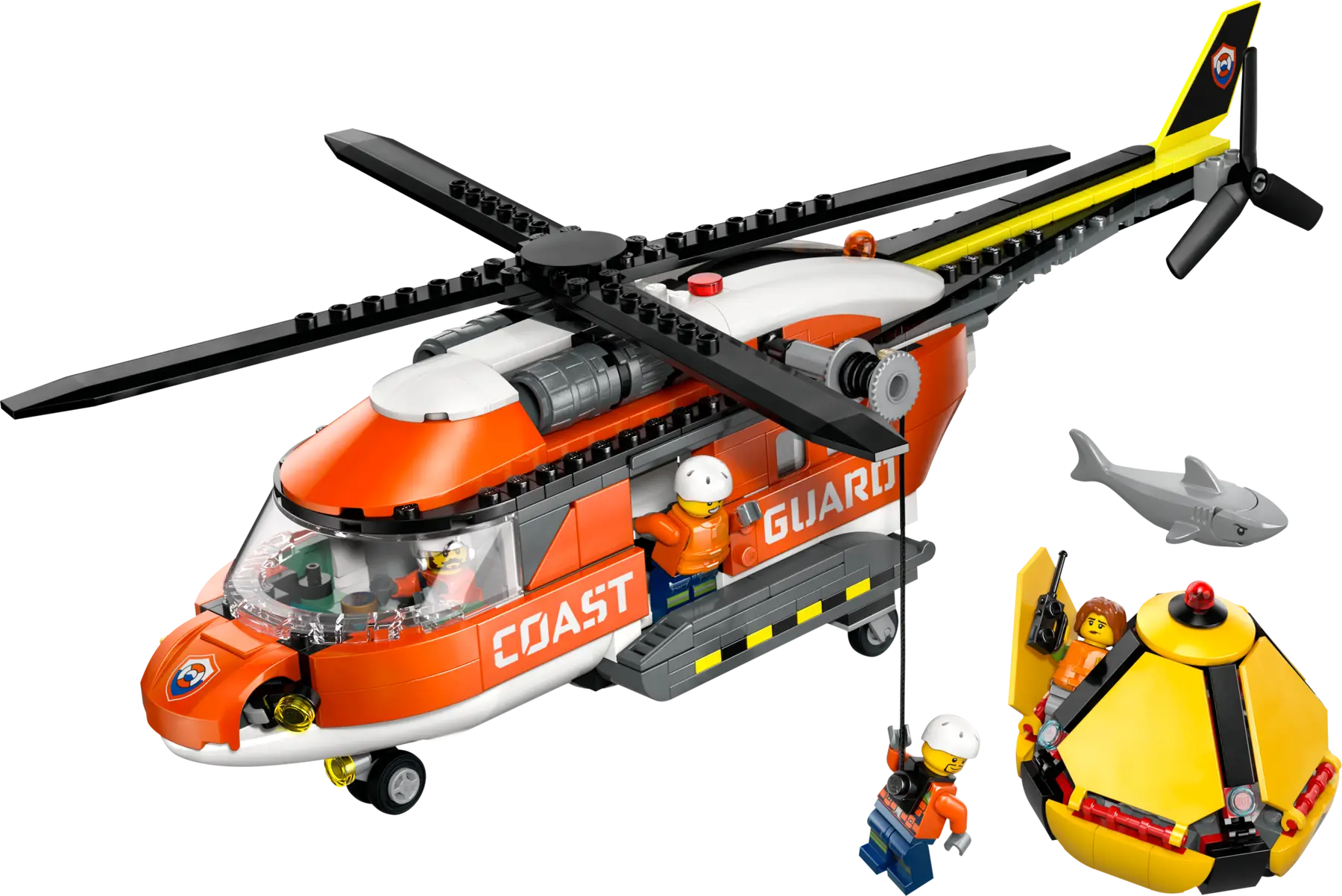 Lego Coast Guard Helicopter  (60503)