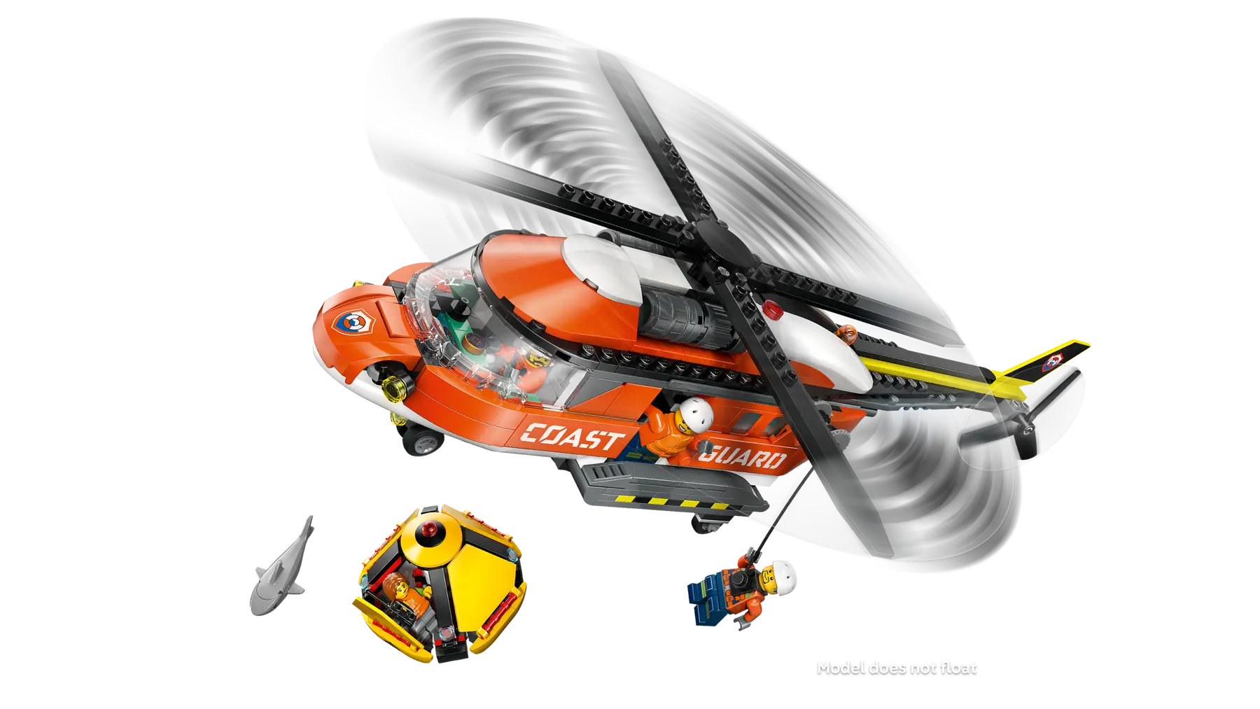 Lego Coast Guard Helicopter  (60503)