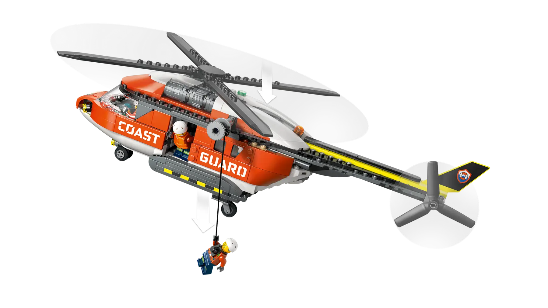 Lego Coast Guard Helicopter  (60503)