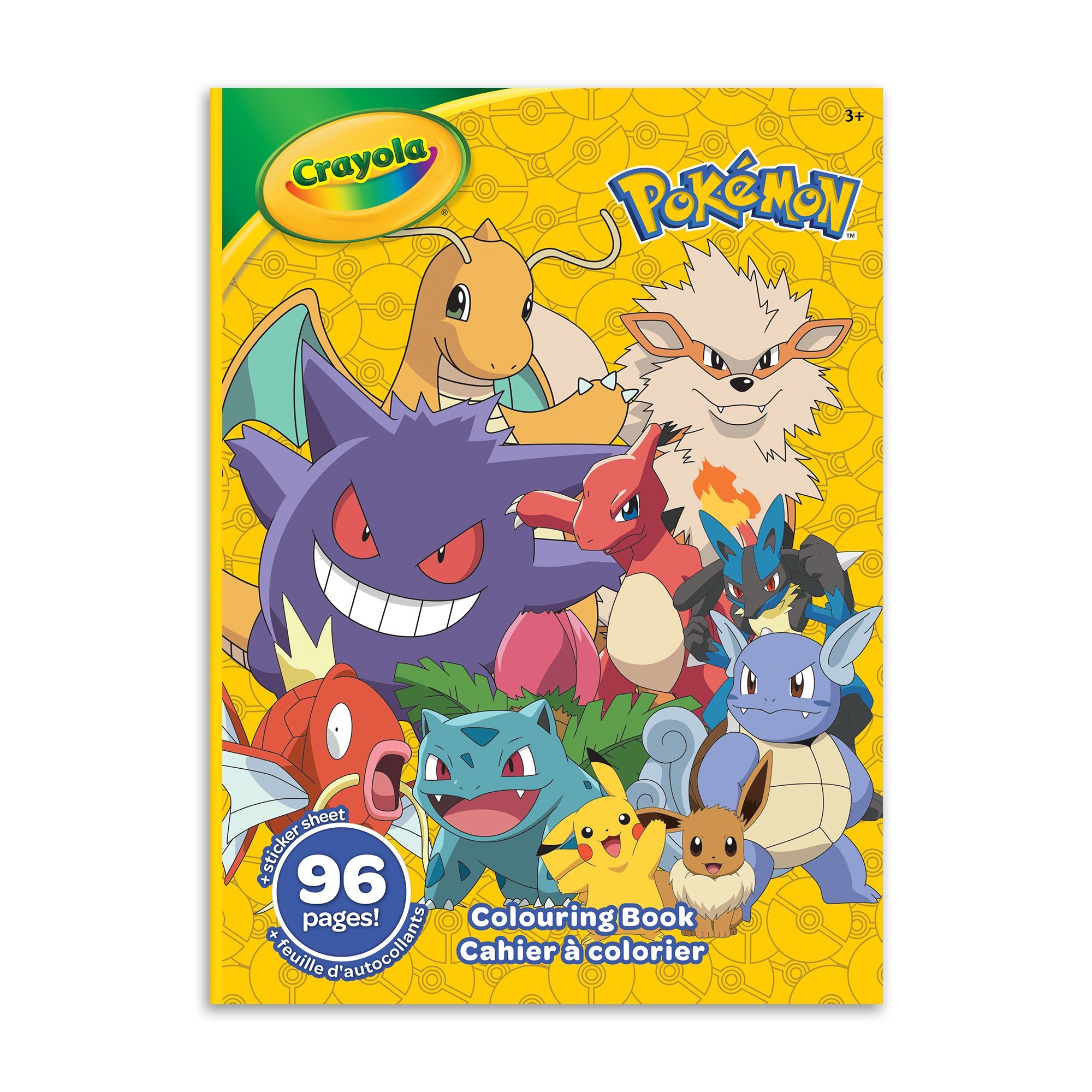 Crayola 96 Page Colouring Book – Pokemon