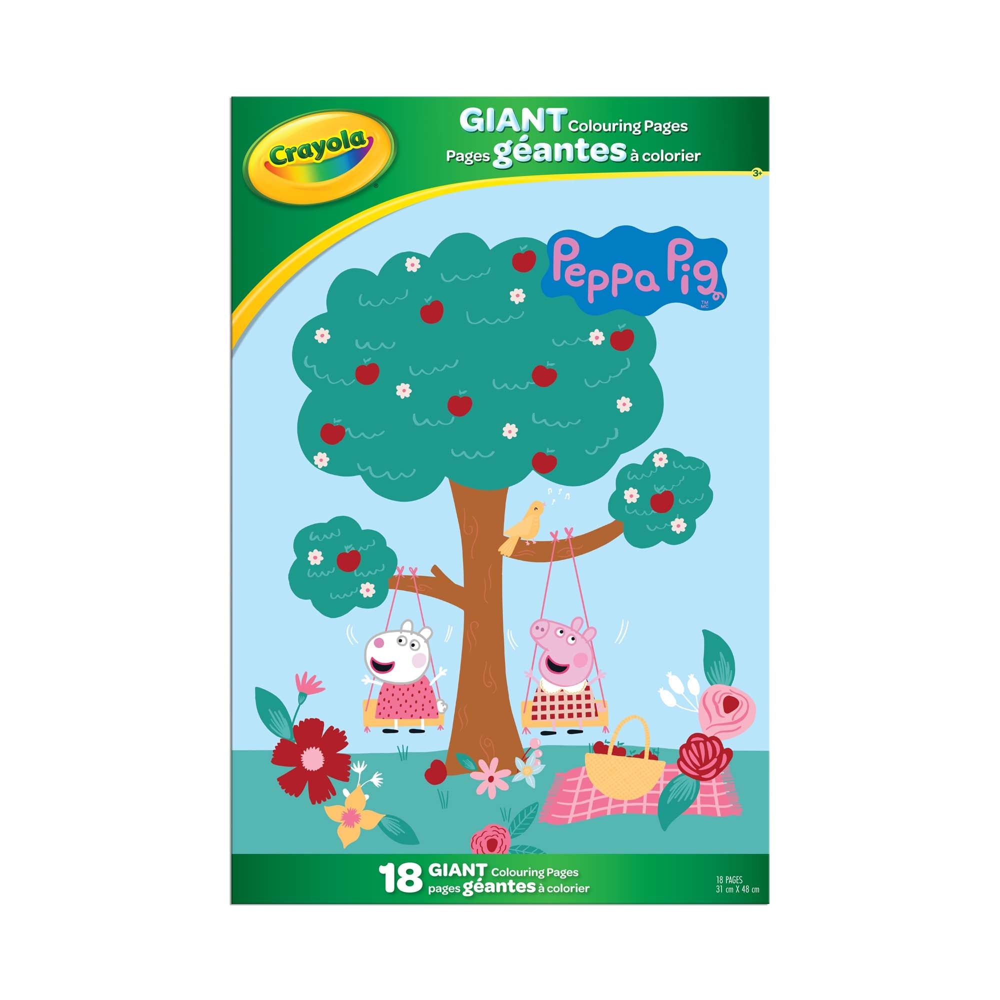 Crayola Giant Colouring Pages - Peppa Pig
