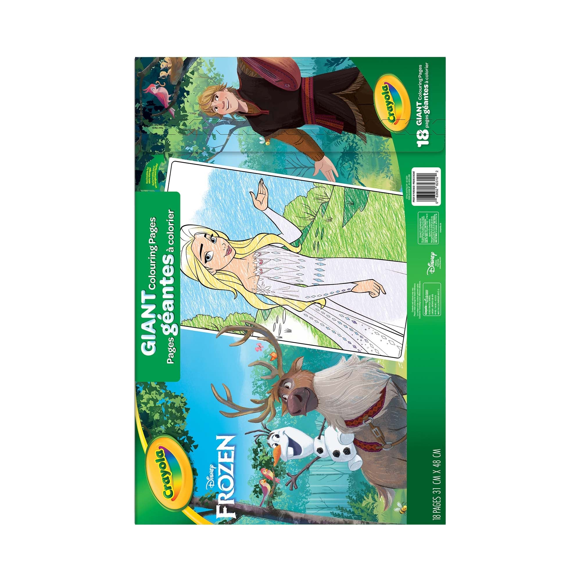 Crayola Giant Colouring Pages - Frozen
