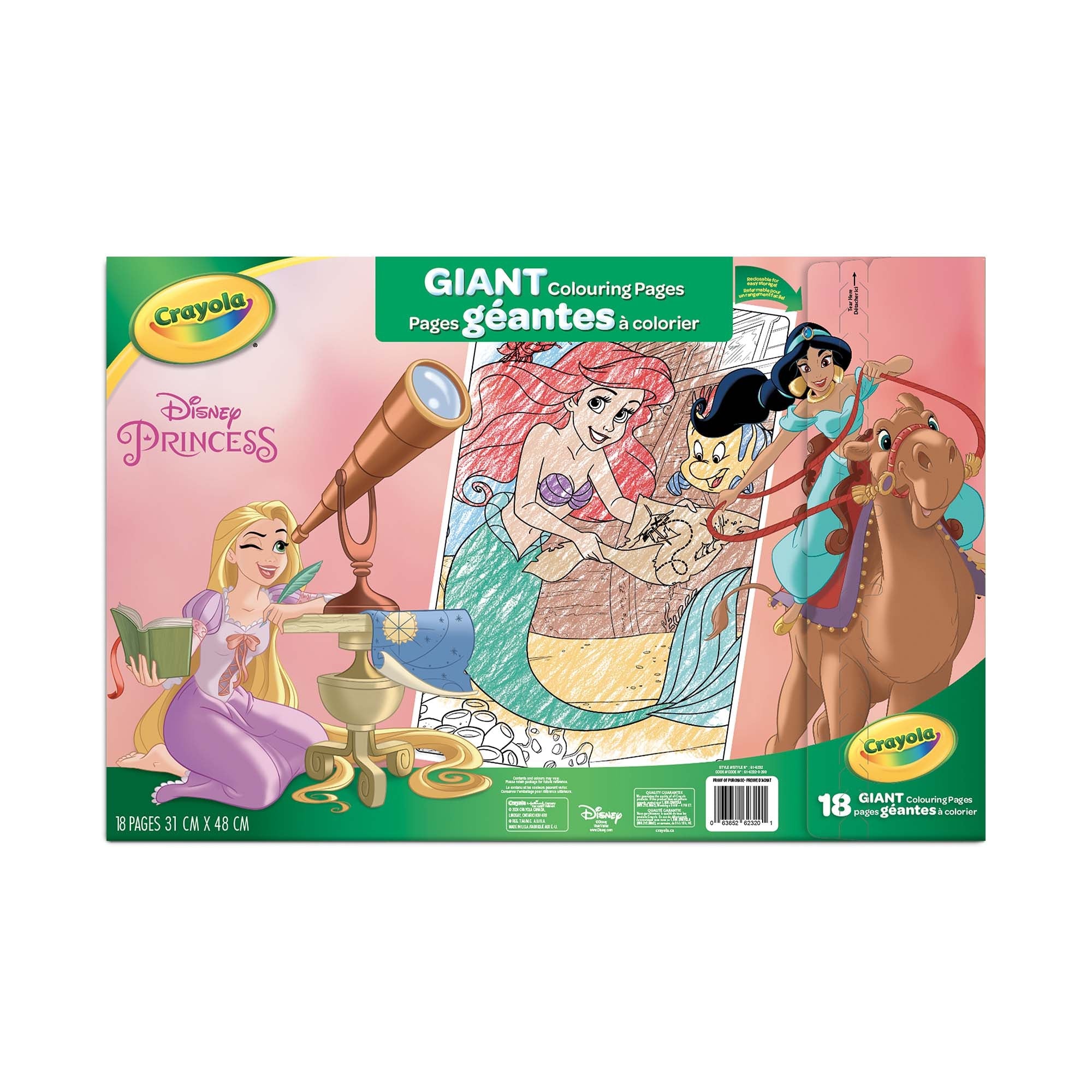 Crayola Giant Colouring Pages - Princess