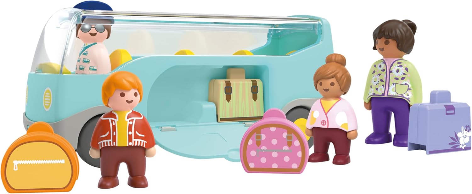 Playmobil JUNIOR: Airport Shuttle Bus