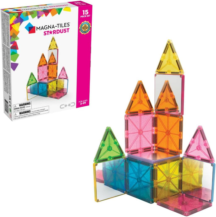 MAGNA-TILES Stardust (15 Piece Set)