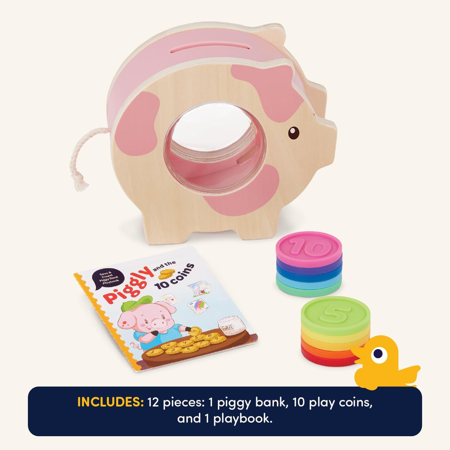 Battat Save & Count Piggy Bank