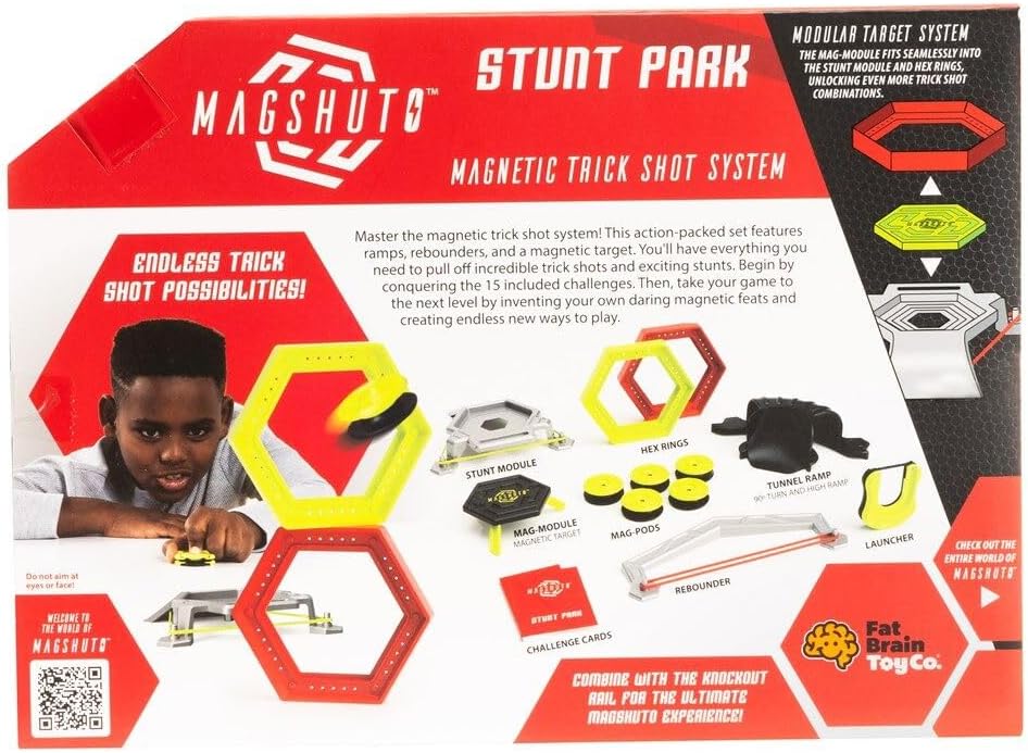 Fat Brain Toys Magshuto Stunt Park