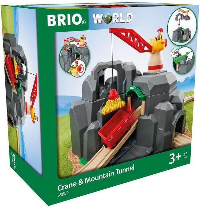Brio Crane & Mountain Tunnel