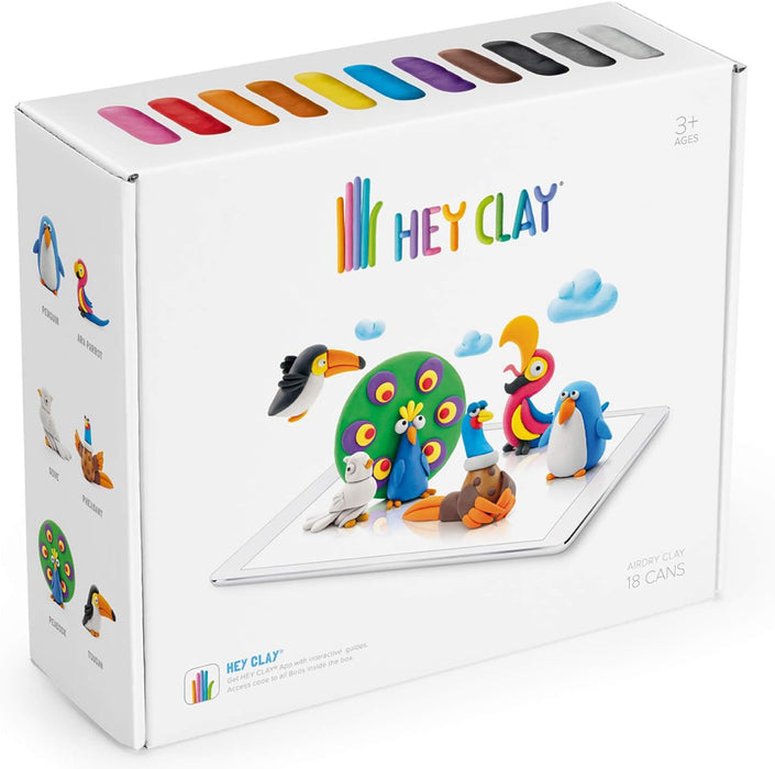 Hey Clay Farm Birds — Bright Bean Toys