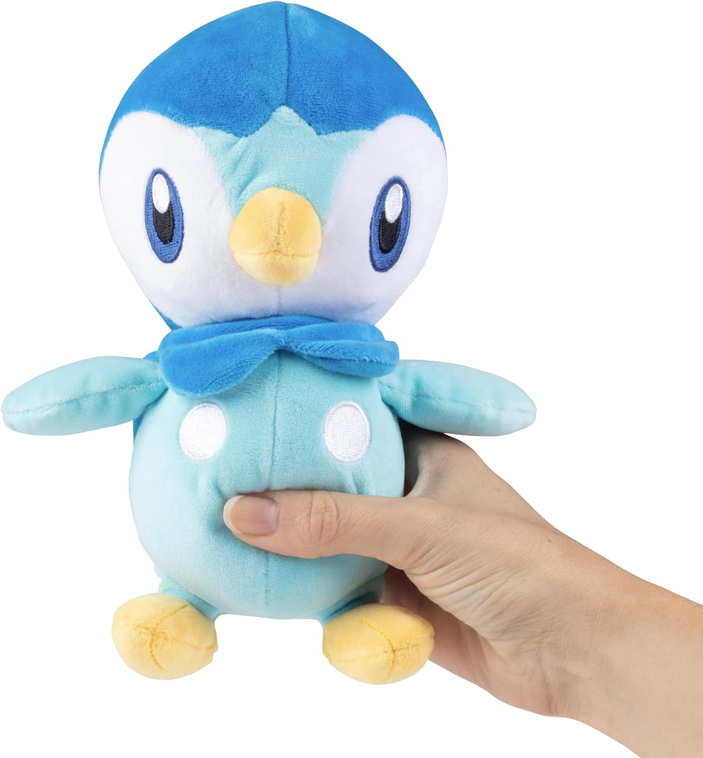 Pokémon Piplup 8-Inch Classic Plush – Officially Licensed Jazwares Stuffed Toy (Ages 2+)