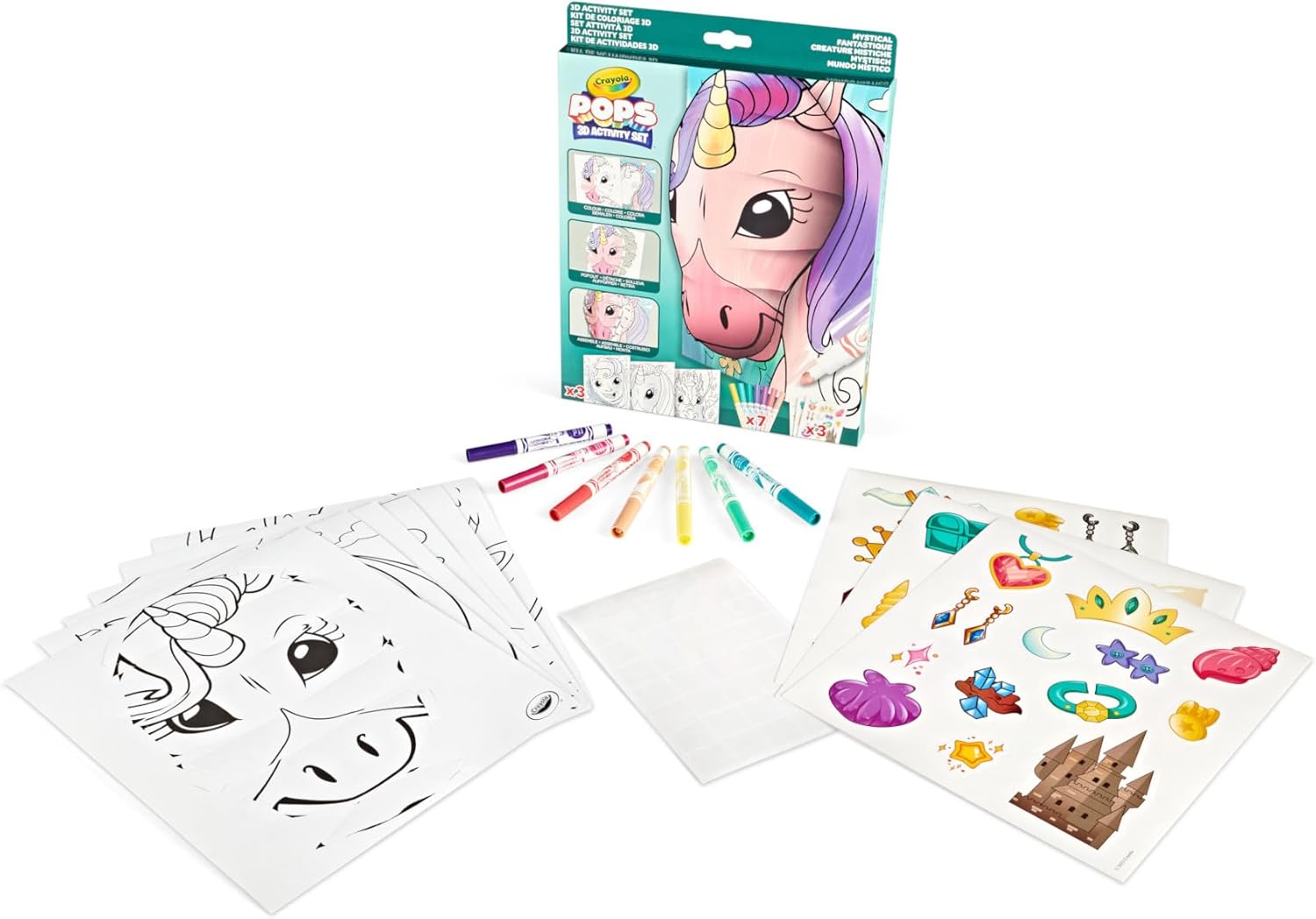Crayola Pops 3D Activity Set - Mystical