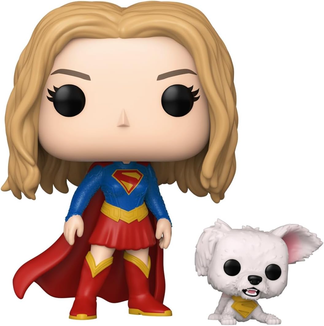 Funko Pop! DC Supergirl (2026) – Supergirl with Puppy Krypto Pop! & Buddy Vinyl Figure (4 inches)