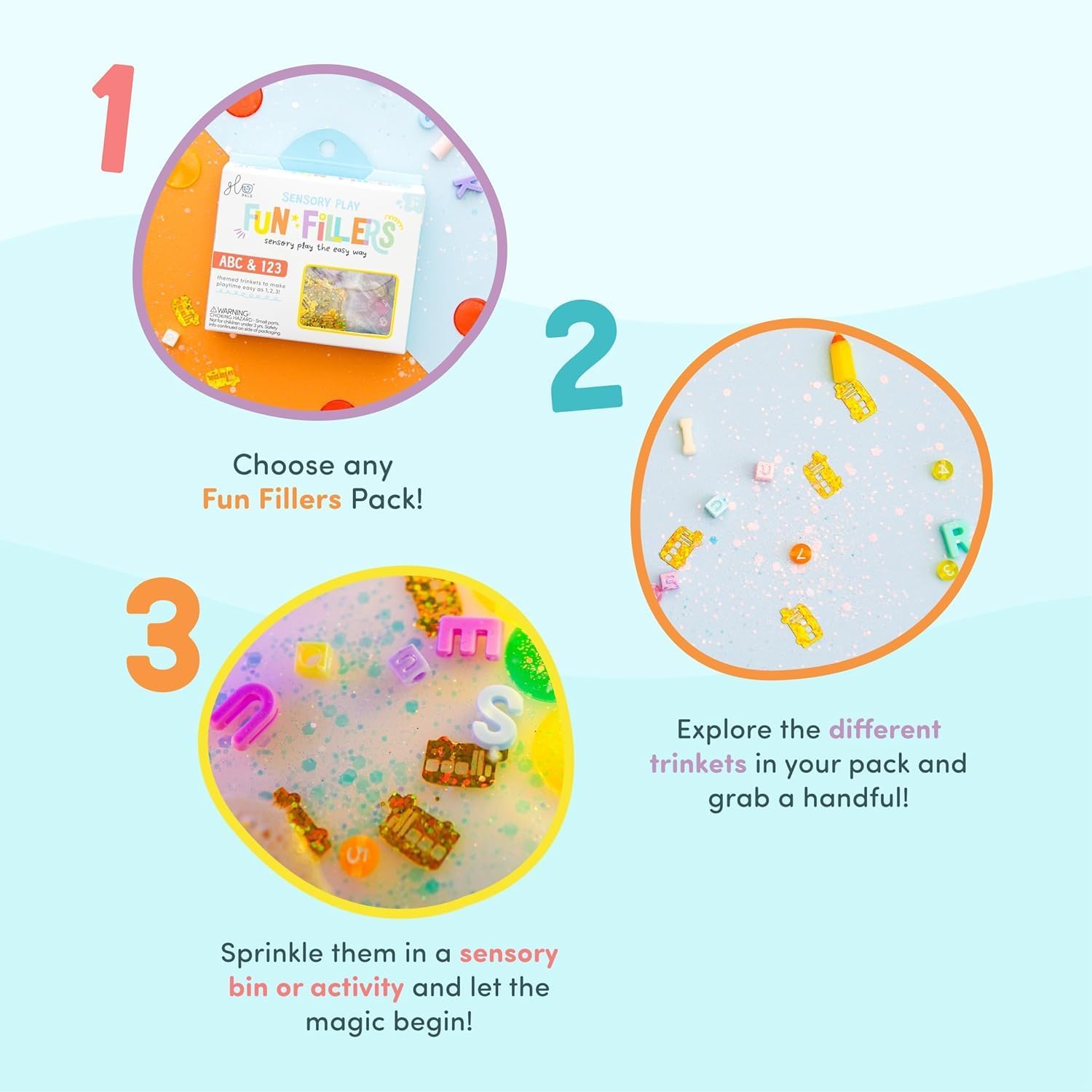 Glo Pals Fun Fillers - Under the Sea