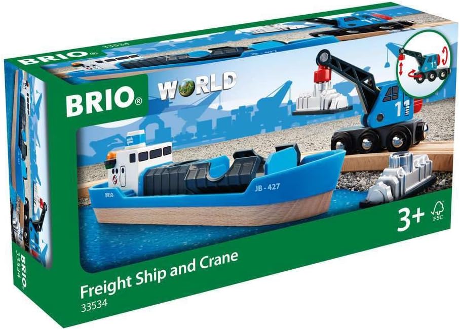 Brio Freight Ship & Crane