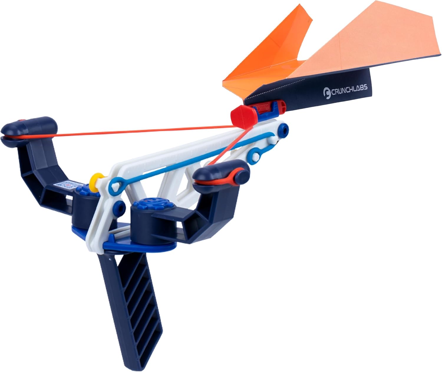 CrunchLabs by Mark Rober Turbo Trick Planes – STEM Aerodynamics Kit with Elastic Launcher (Ages 8+)