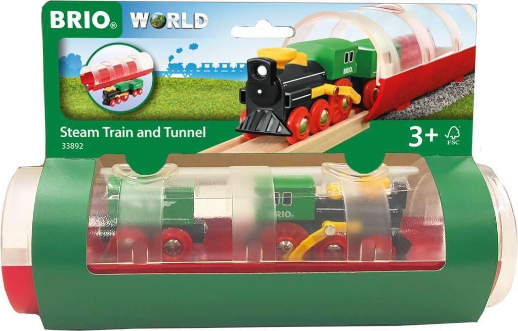 Brio Steam Train & Tunnel