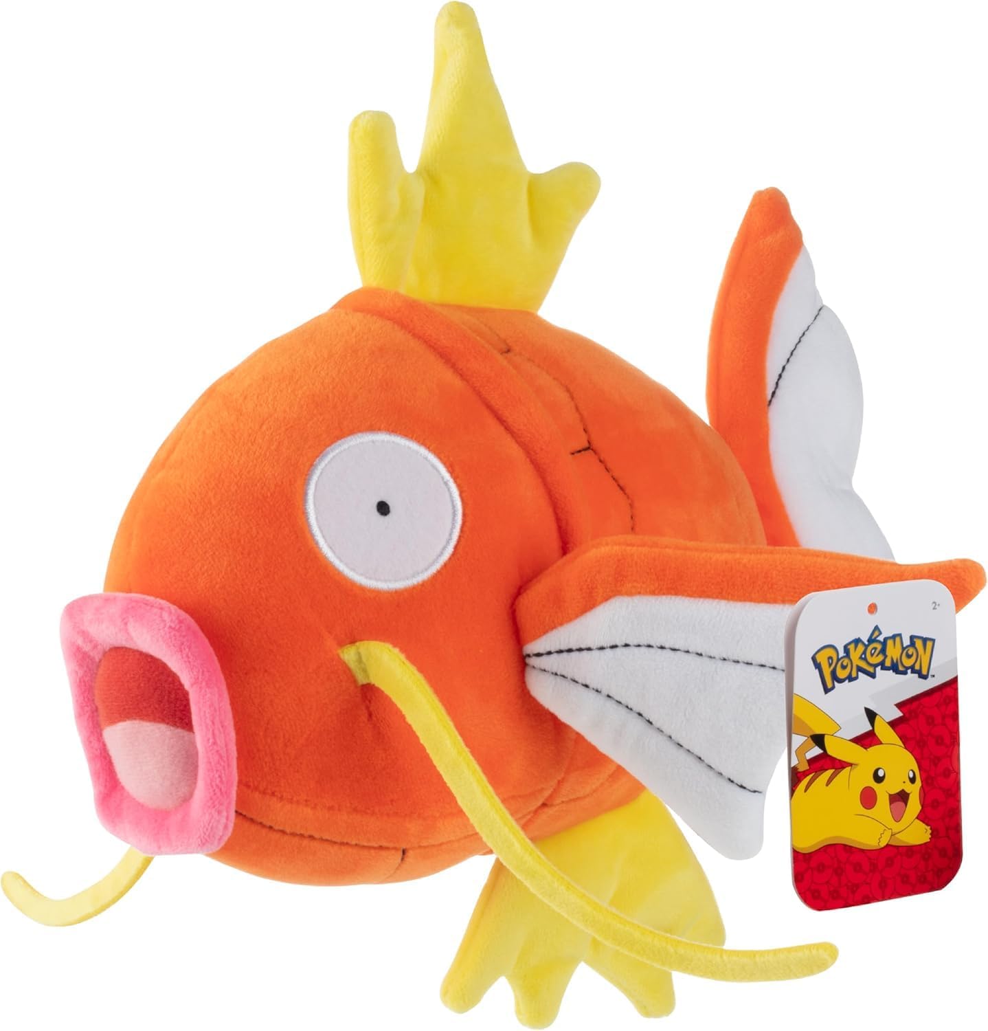 Pokémon Magikarp 8-Inch Plush – Officially Licensed Jazwares Soft Stuffed Toy (Ages 2+)
