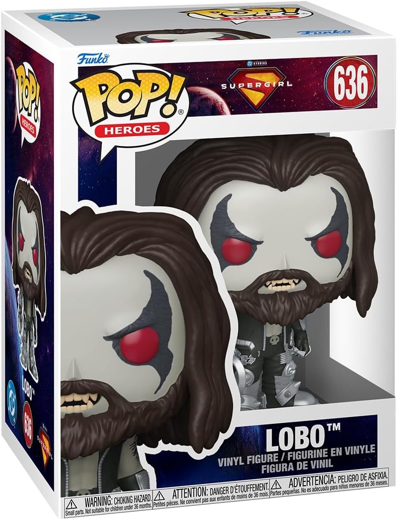 Funko Pop! DC Supergirl (2026) – Lobo Bounty Hunter Vinyl Figure (4 inches)