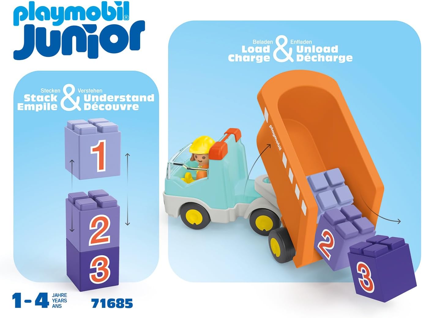 Playmobil JUNIOR: Dump Truck
