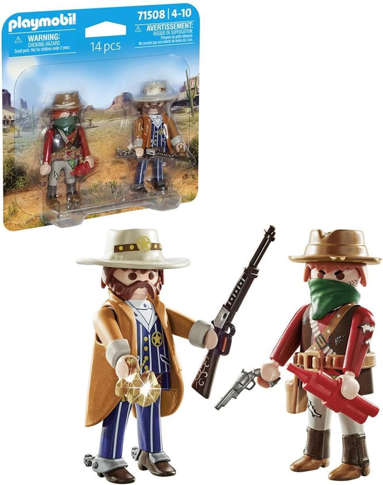 Playmobil Bandit and Sheriff