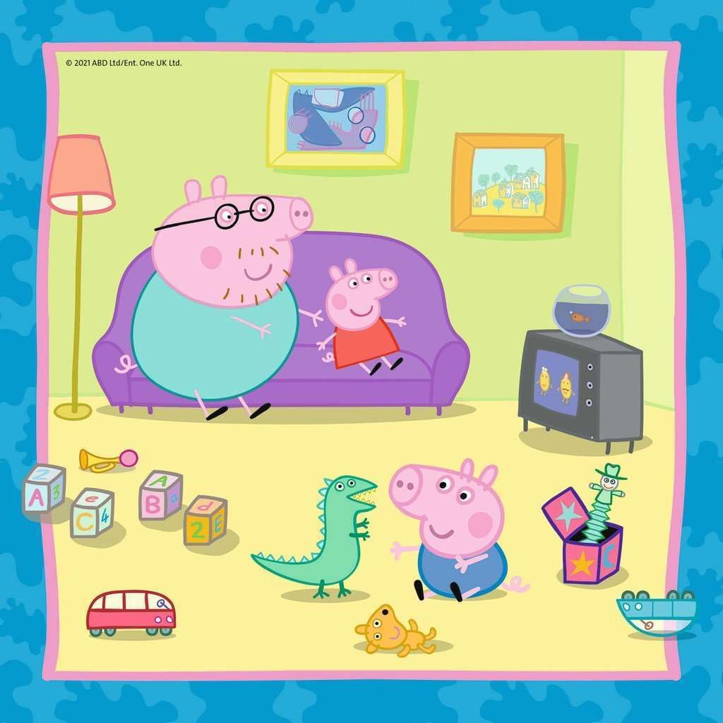 Ravensburger Peppa Pig 3x49 Pc Puzzle