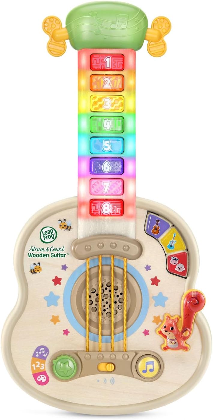 LeapFrog Strum & Count Wooden Guitar