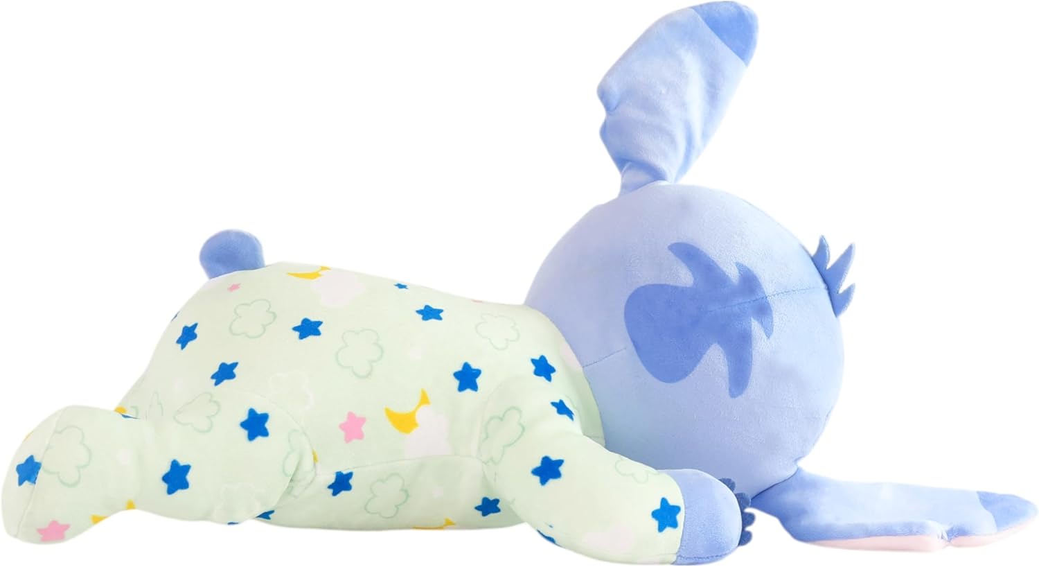Disney Stitch Sleeping Baby Plush – Cuddly Stitch in Pyjamas Stuffed Toy