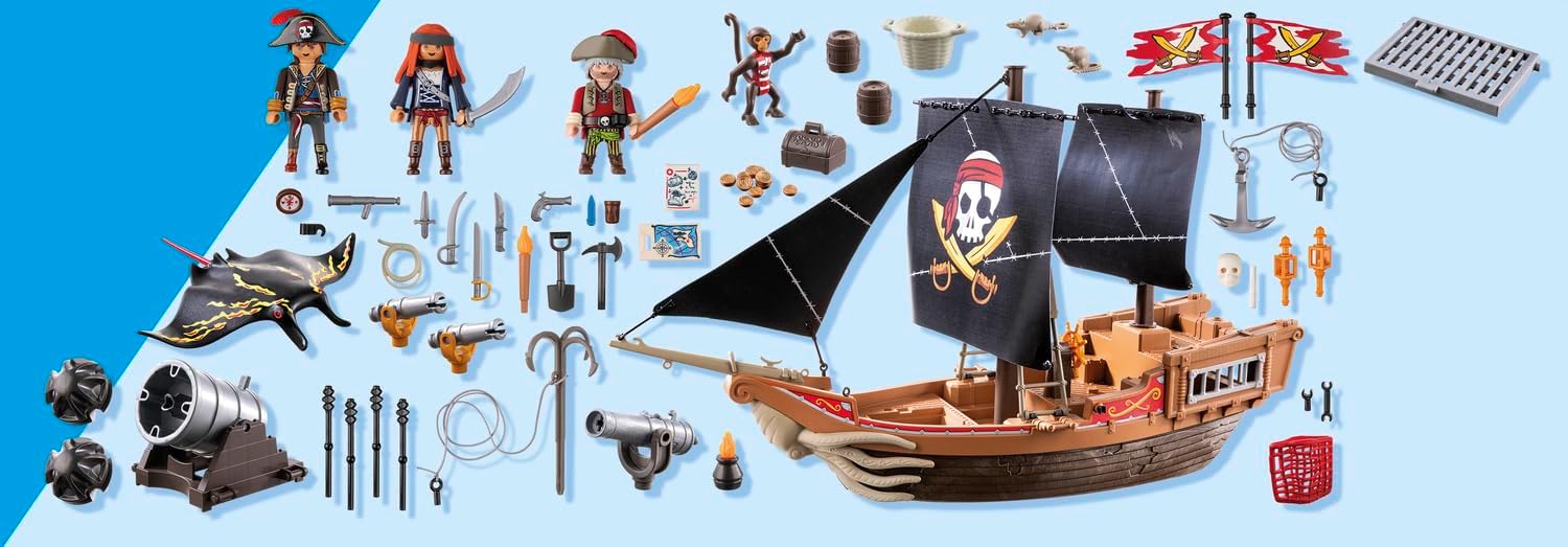 Playmobil Large Pirate Ship