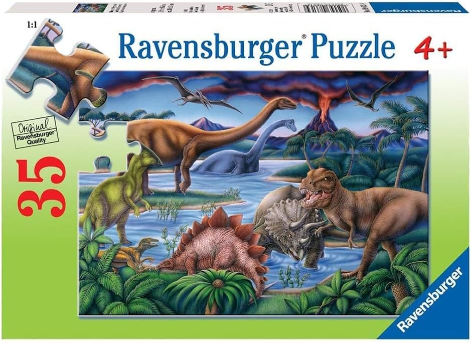 Ravensburger Dinosaur Playground   35 pc Puzzle