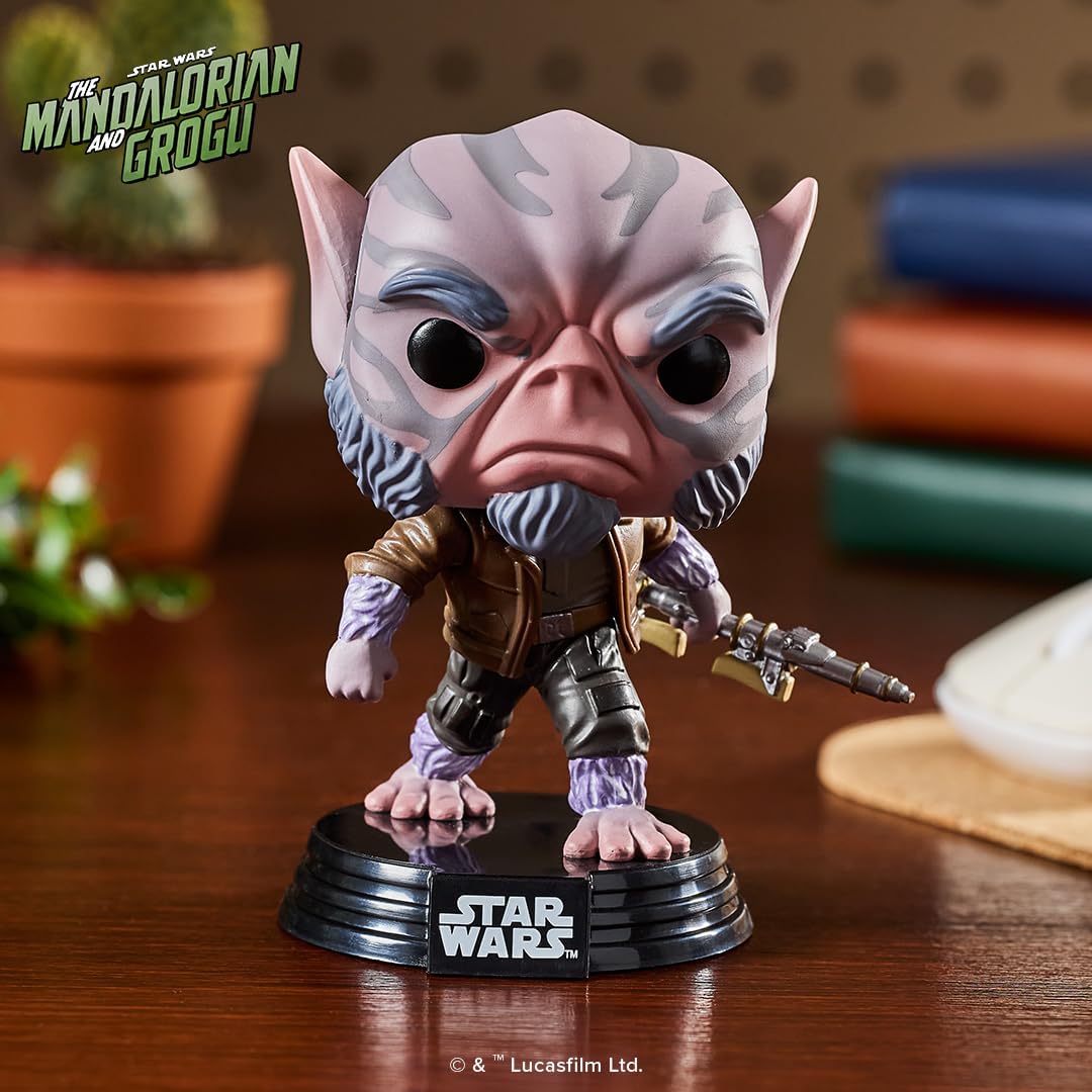 Funko Pop! Star Wars The Mandalorian & Grogu - Zeb Orrelios Collectible Vinyl Figure Series 1 Figure #5 (4 inches)