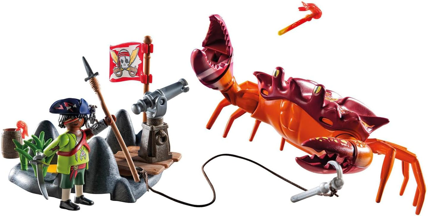 Playmobil Battle with the Giant Crab