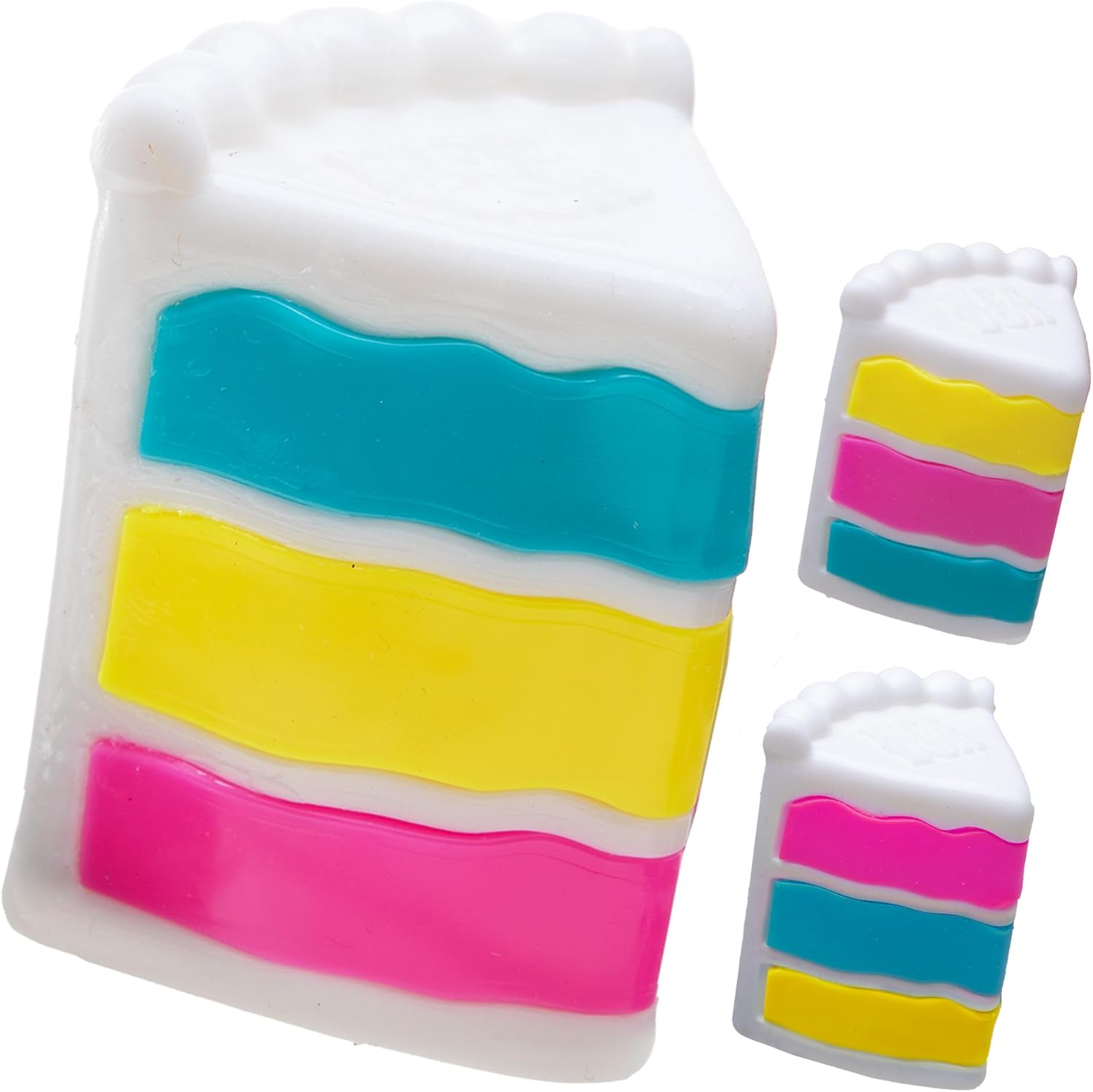 Nee-Doh Peace O Cake – Squishy Cake Slice Sensory Toy