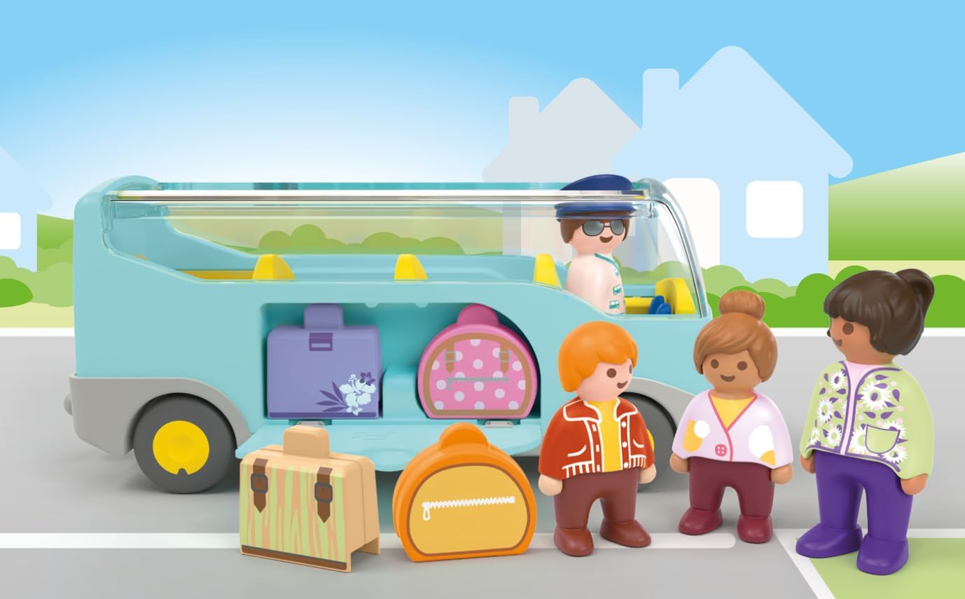 Playmobil JUNIOR: Airport Shuttle Bus