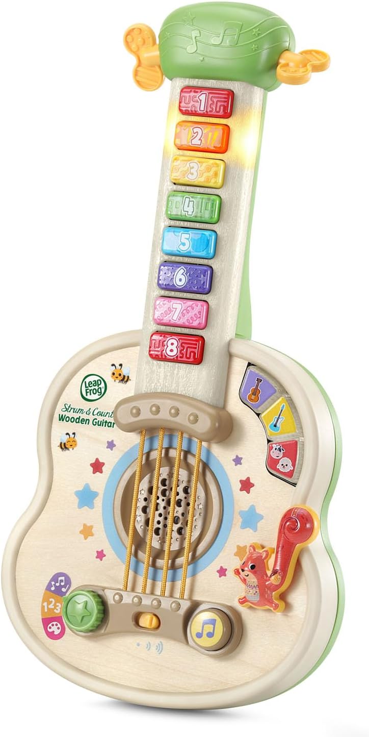 LeapFrog Strum & Count Wooden Guitar