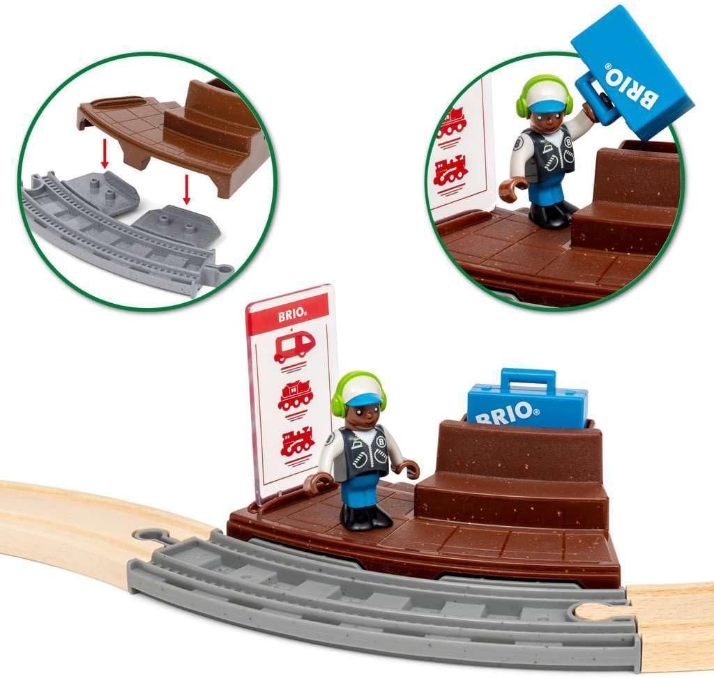 Brio Pull Back Train Set