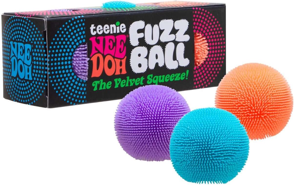 Nee-Doh Fuzz Ball Teenie – Fuzzy Sensory Stress Ball