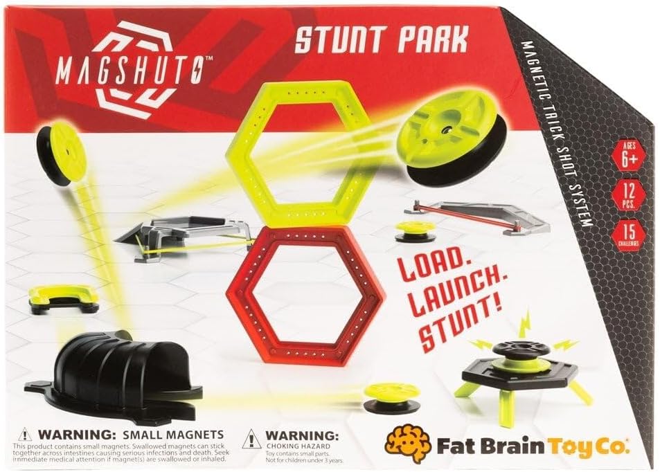 Fat Brain Toys Magshuto Stunt Park