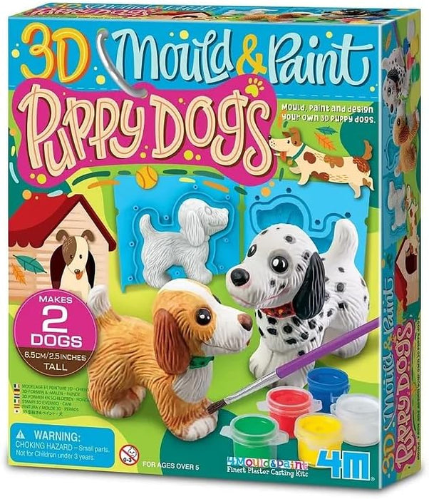 4M Mould & Paint Puppy Dogs