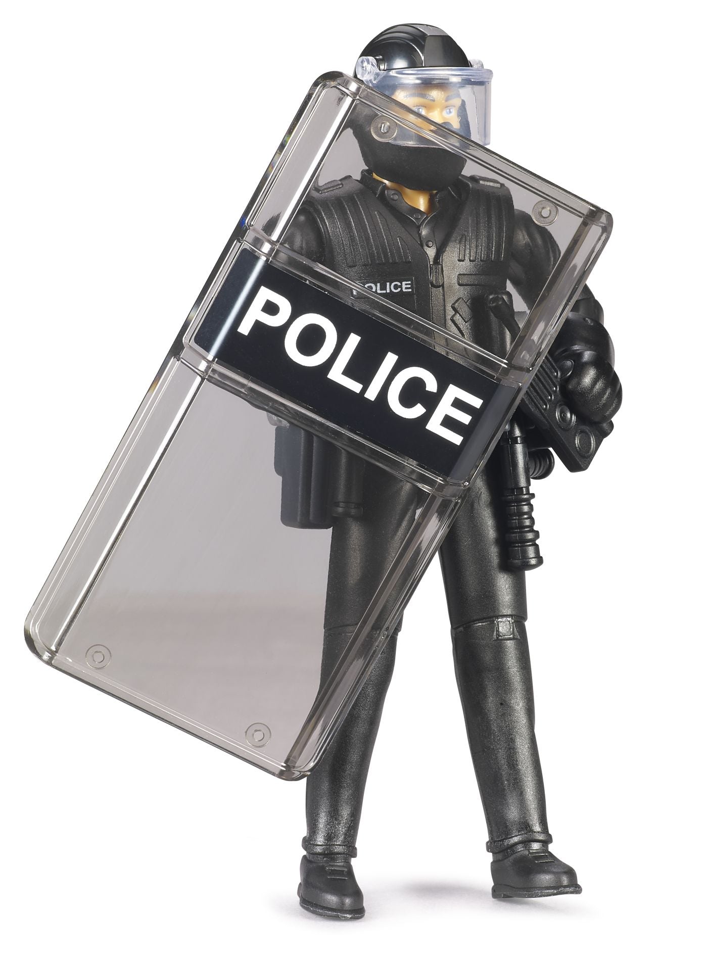 Bruder bworld Police Special Forces Figure – 1:16 Poseable Figure with Accessories (Ages 4+)