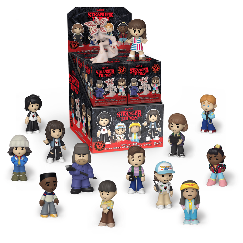 Funko Mystery Mini Stranger Things Series 4 – 12-Piece PDQ Blind Box Display