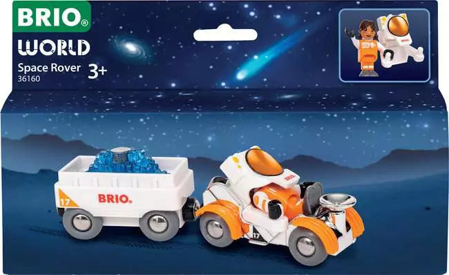BRIO World Space Rover – Wooden Train Vehicle Accessory (Ages 3+)
