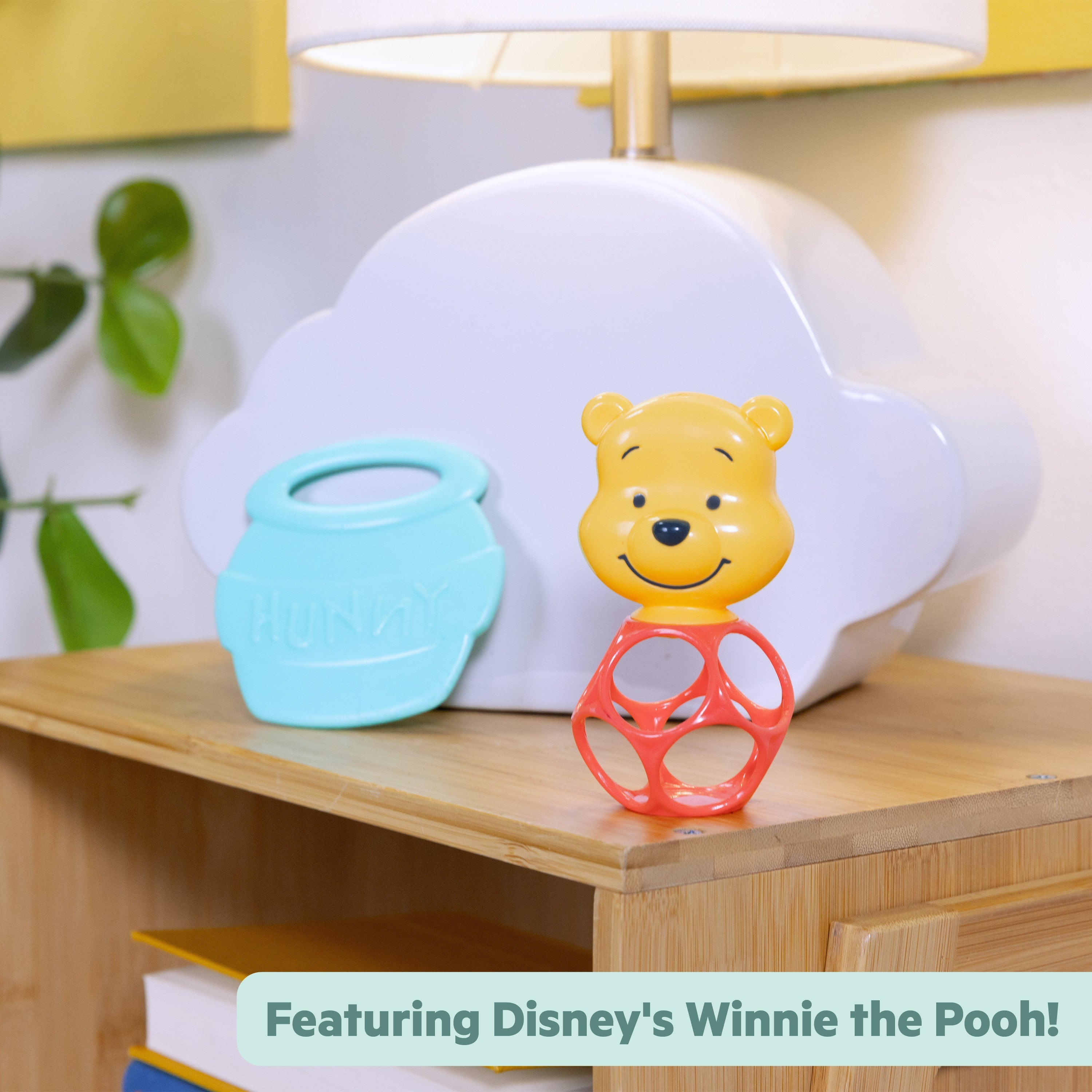 Bright Starts Baby Pooh 2 Pack Oball & Honey Pot Teether