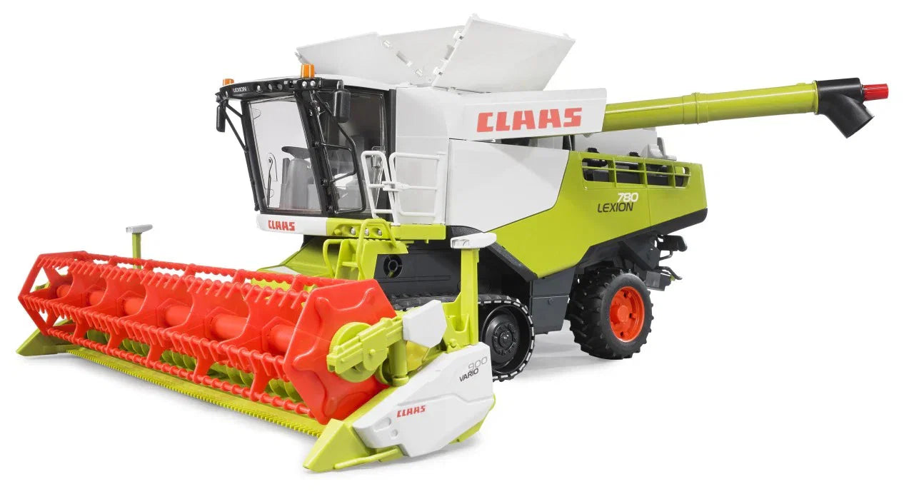 Bruder Claas Lexion 780 Terra Trac Combine Harvester – 1:16 Premium Farm Toy with Rubber Tracks (Ages 4+)