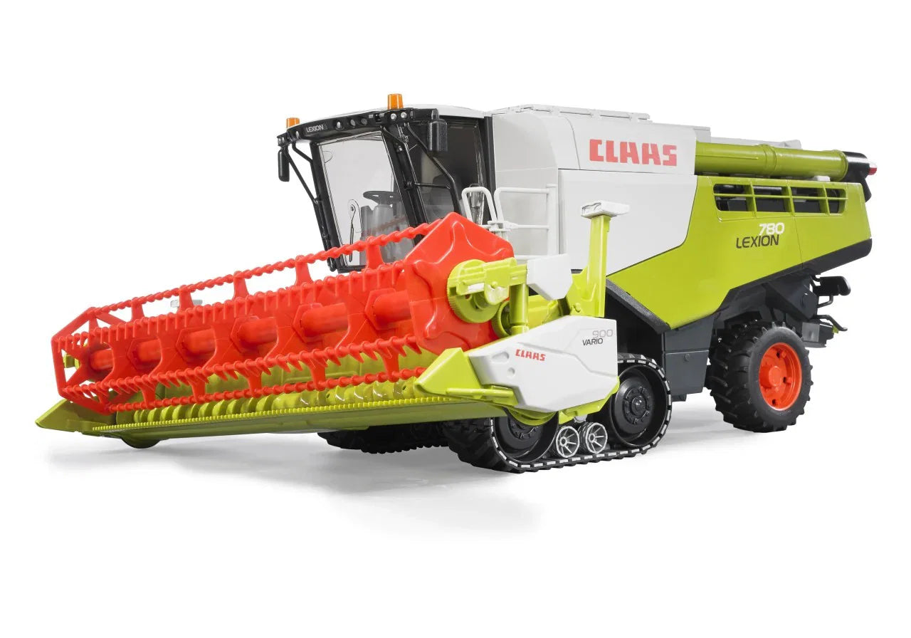 Bruder Claas Lexion 780 Terra Trac Combine Harvester – 1:16 Premium Farm Toy with Rubber Tracks (Ages 4+)