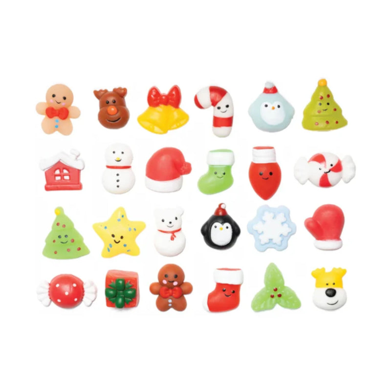 Great Pretenders Merry Squishmas Advent Calendar – 24-Door Holiday Countdown with Squishy Surprises (Ages 3+)
