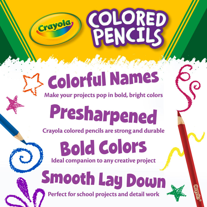 Crayola Coloured Pencils featuring Colors of the World (150 Count)