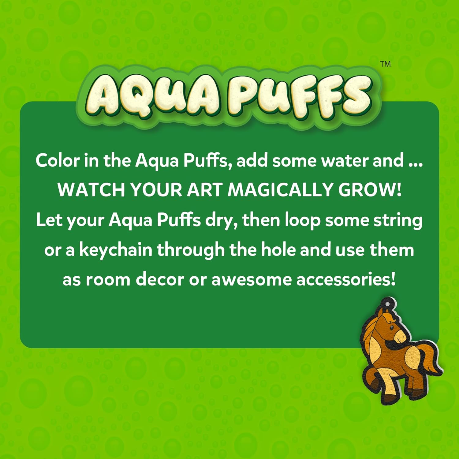 Skillmatics Aqua Puffs: Animals – Water-Activated Colour & Craft Activity