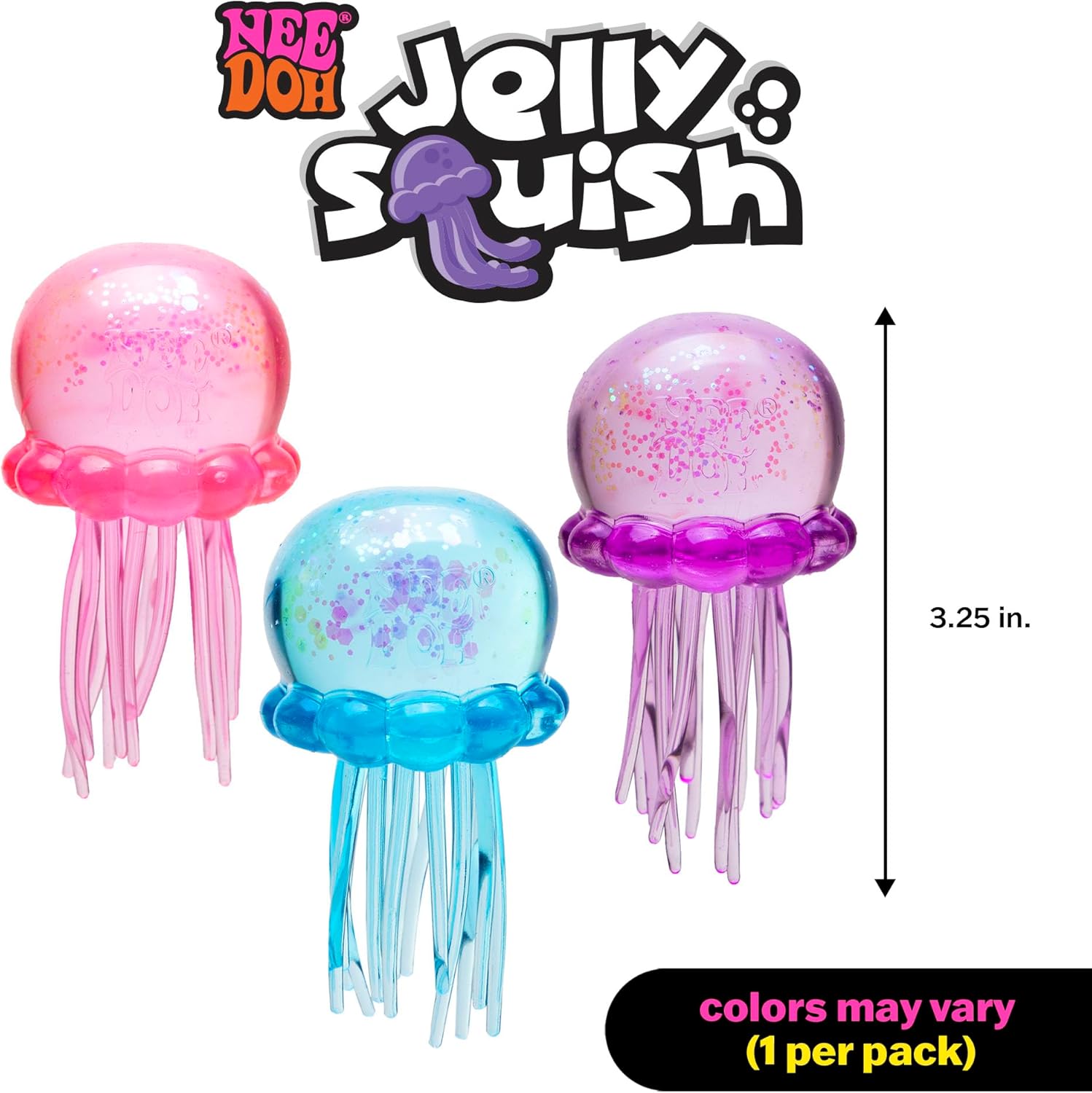 Nee-Doh JellySquish – Squishy Sensory Stress Ball
